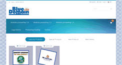 Desktop Screenshot of bluedomain.biz